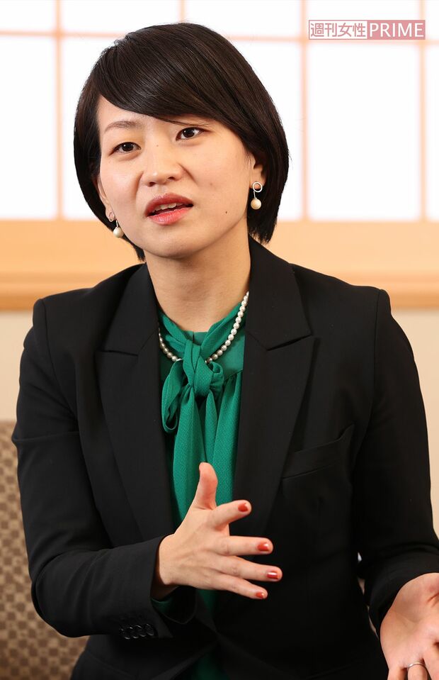 鈴木貴子外務副大臣　　撮影／齋藤周造