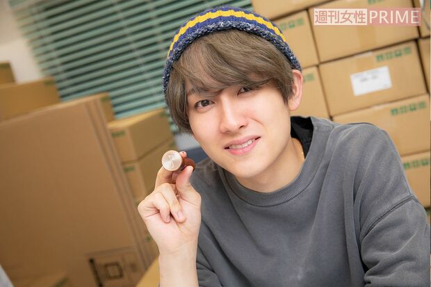 グループの名前をモチーフに、「7」のシーリングスタンプをオーダーメード　撮影／矢島泰輔