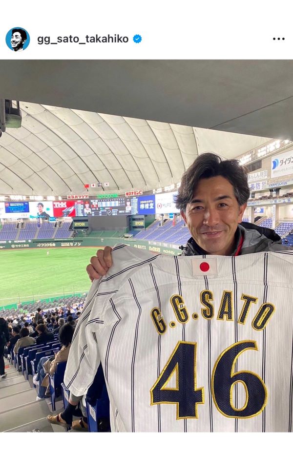 北京五輪で日本代表として戦ったG.G.佐藤氏（G.G.佐藤氏のインスタグラムより）