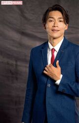 純烈の白川裕二郎　撮影／伊藤和幸