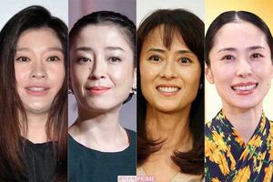 左から篠原涼子、宮沢りえ、後藤久美子、深津絵里