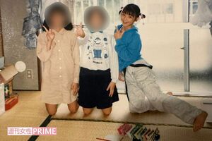 11歳のころの篠田麻里子。すでに現在の面影が垣間見える(親族提供)