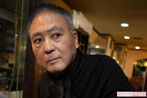 2024年11月、インタビューに答える加納典明（撮影／渡邉智裕）