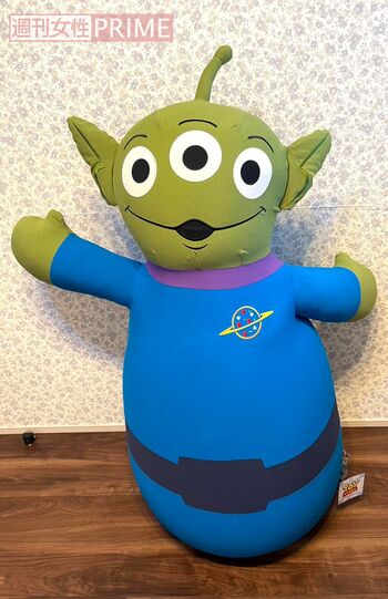 ひと目ぼれしたリトル・グリーン・メンのヨギボー!　でかい!