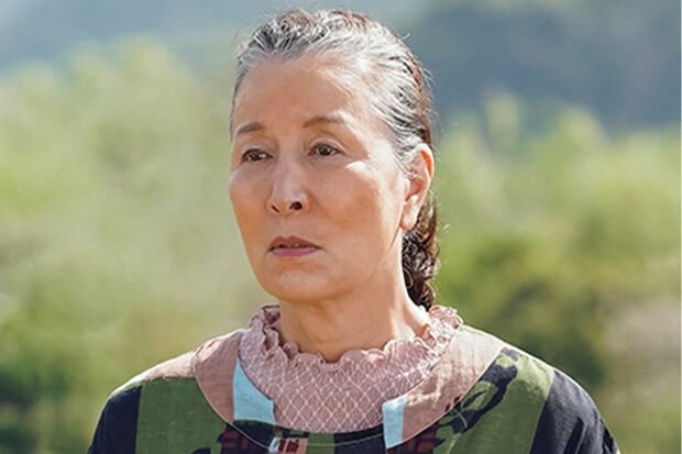 舞の祖母、めぐみの母親の才津祥子（高畑淳子）（NHK朝ドラ『舞いあがれ！』より）
