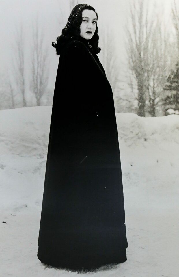 原さんが撮影中だった映画『白痴』の北海道ロケでのショット　(C)Yuji Hayata／JDC