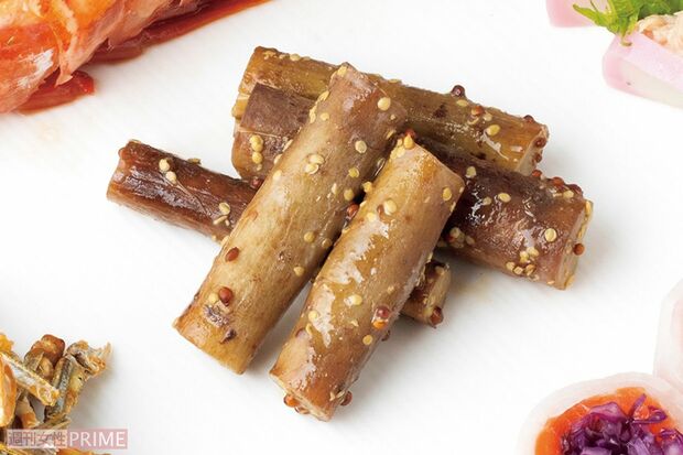 マスタードたたきごぼう　撮影／矢島泰輔