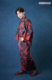 辰巳ゆうと 撮影/渡邉智裕衣装協力/男の着物藤木屋