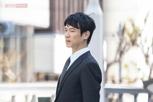 「半沢直樹」ロケ中の堺雅人