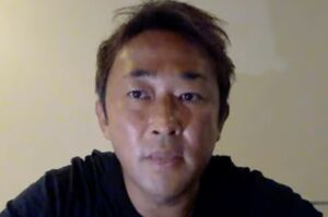 タレントの暴露についての“緊急配信”した東谷氏（本人のYouTubeより）