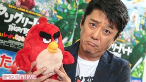 吹き替えを担当した映画『アングリーバード』の主人公・レッドと坂上忍