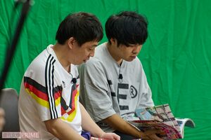 収録中のさらば青春の光