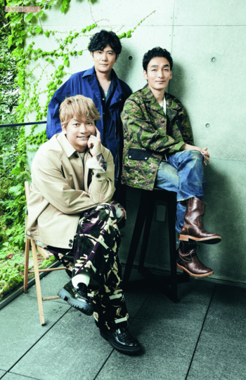 『新しい地図』の3人、稲垣吾郎（49）草彅剛（49）香取慎吾（46）撮影／廣瀬靖士
