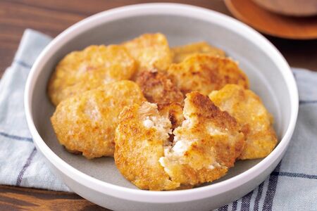 ツナ豆腐のぷにぷに焼き／93円