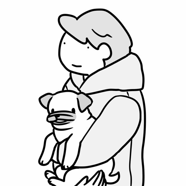 よしこさん自画像