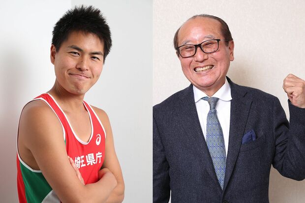 左／M高史さん　右／碓井哲雄さん