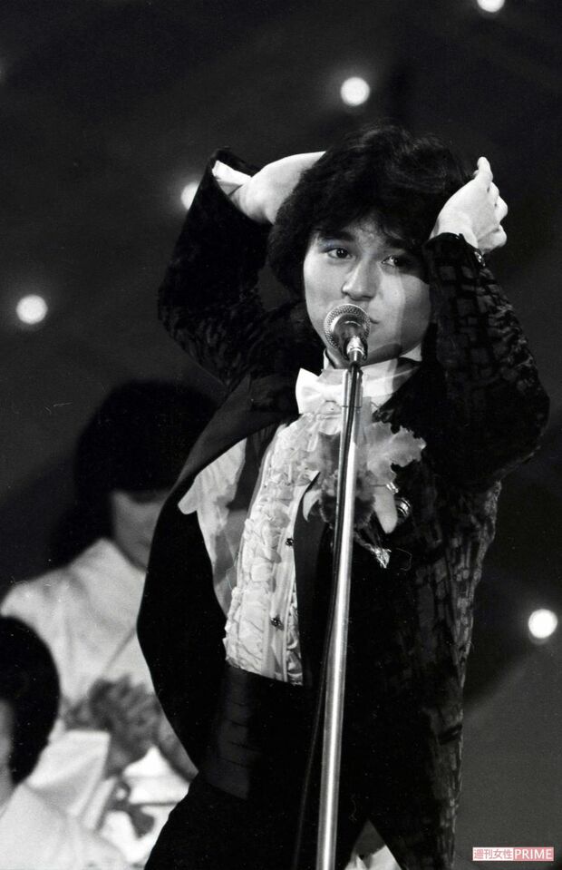 1981年にレコード大賞新人賞を受賞したころの竹本孝之