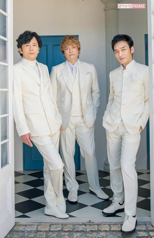 稲垣吾郎、香取慎吾、草なぎ剛（'20年）　撮影／アライテツヤ