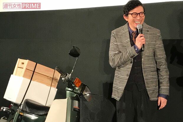 映画『そらのレストラン』札幌・完成披露試写会　鈴井貴之　撮影／乗田綾子