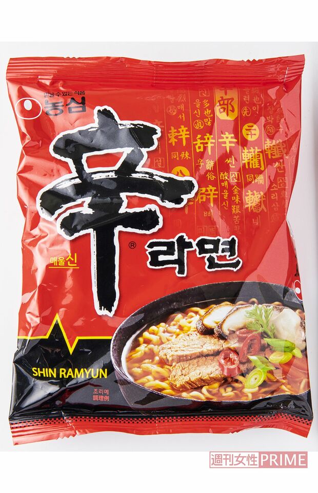 辛ラーメン（画像をクリックでAmazonの詳細ページにジャンプします）