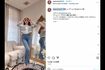 プロデュースした美脚デニムを紹介する小嶋陽菜(公式Instagramより)