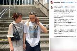 新山千春とダンサーとして活動する長女（新山のインスタグラムより）