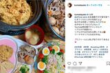 「私の作る料理って茶色になりがち」という嘆きも（熊田曜子のインスタグラムより）