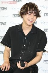 ドラマ『Re：フォロワー』の制作発表記者会見に出席した佐藤流司