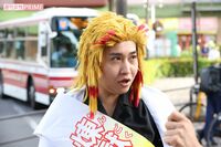 「選挙ポスターがカオスすぎる」『鬼滅の刃』煉獄杏寿郎のコスプレ、アバター姿…東京・武蔵野市議会選が異…