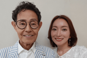 「2人での仕事はいつも楽しいしうれしいです」と語る加藤茶・綾菜夫妻（写真提供/加藤綾菜）