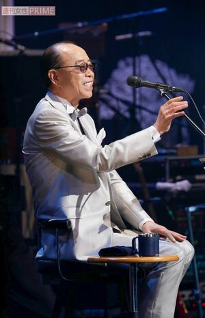 '14年9月に行った『小椋佳生前葬コンサート』。4日間で1万4000人を動員した