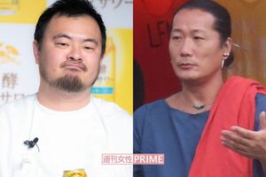 鳥羽周作氏（左）と広末涼子の夫であるキャンドル・ジュン氏
