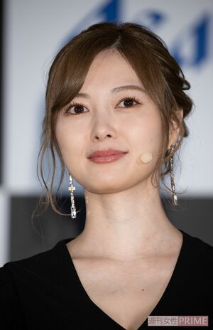 元乃木坂46の白石麻衣