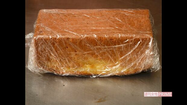 粗熱がとれたらすぐにラップで包み、常温で保存