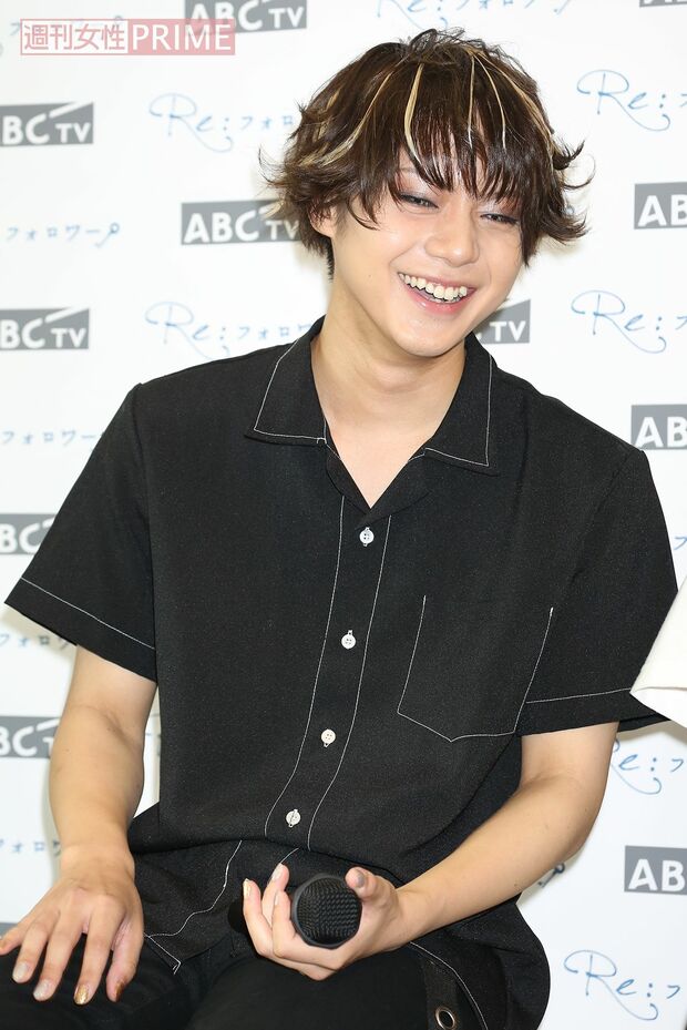 ドラマ『Re：フォロワー』の制作発表記者会見に出席した佐藤流司