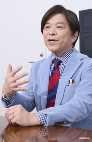 言語明瞭でわかりやすい話し方は、放送でニュースを読み上げている姿と同じ(撮影/山田智絵)