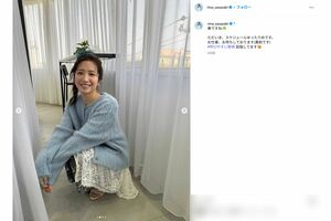 元日テレアナウンサーの笹崎里菜（本人インスタグラムより