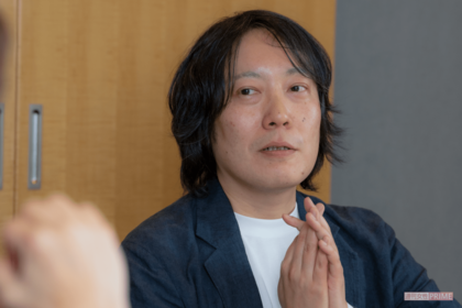 作家・燃え殻（撮影／伊藤和幸）