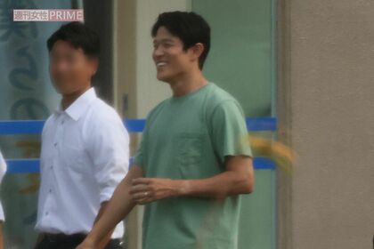 2023年9月11日、TBS系ドラマ『下剋上球児』ロケに臨んだ鈴木亮平