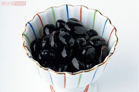 蒸し黒豆ではちみつ黒豆　撮影／矢島泰輔