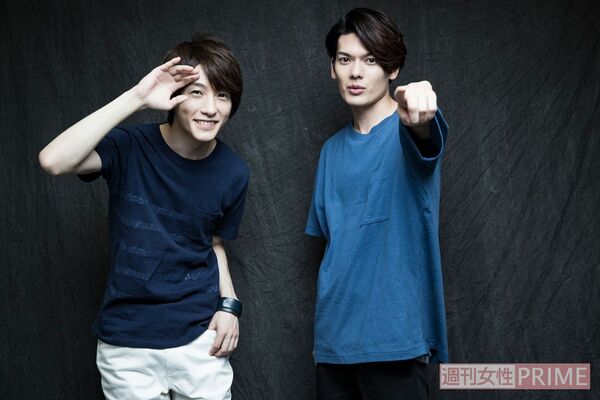 鈴木拡樹、崎山つばさ　撮影／廣瀬靖士