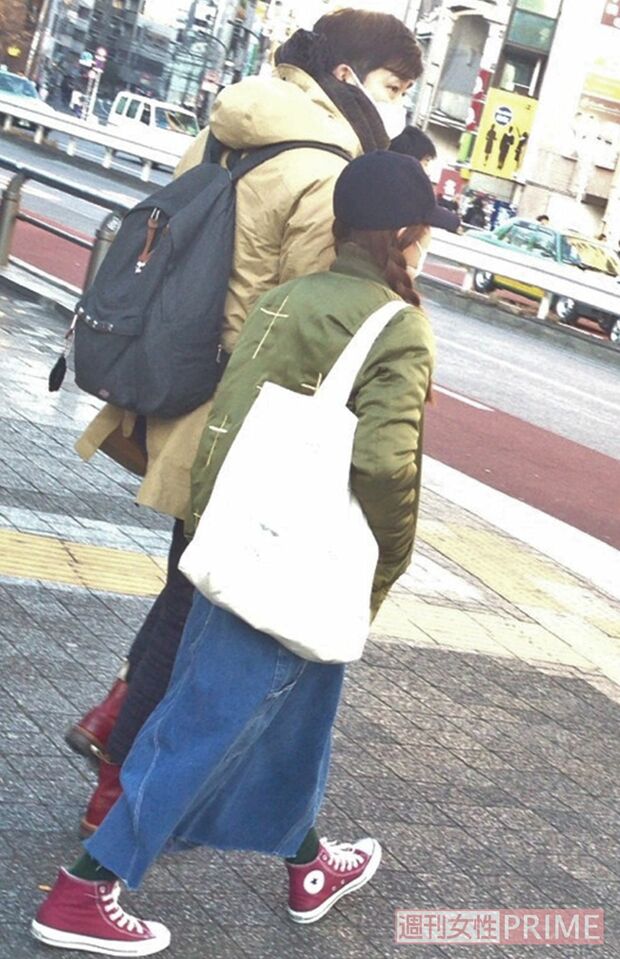 デート中のあべこうじ＆高橋愛