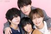 作間龍斗(上)、那須雄登(右)、織山尚大(左)、内田煌音(下) 撮影/矢島泰輔