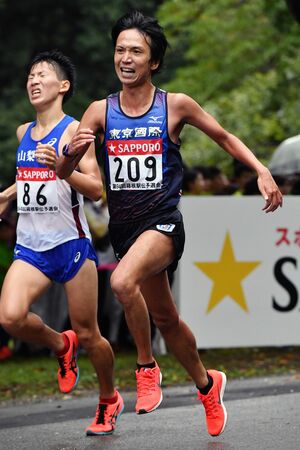 10月に行われた予選会では、チーム9位でゴール。出場権獲得に貢献した