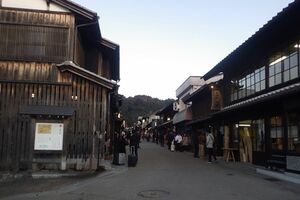 『VIVANT』11話のロケ地で使用された恵那市・岩村城下町　　写真提供：恵那市