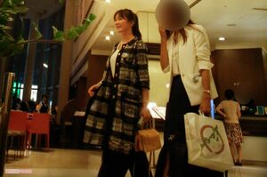 '19年8月、朝ドラ『なつぞら』の打ち上げに参加した貫地谷しほり