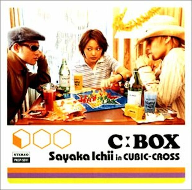 市井紗耶香inCUBIC-CROSSが出したアルバム『C：BOX』のジャケット写真