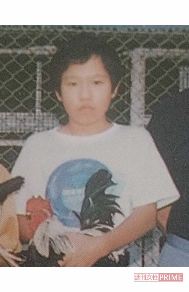 小学校時代、飼育栽培委員会だった眞壁佳一容疑者（卒業アルバムより）