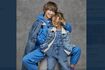 『Gap Japan』の新作コレクションのモデルとして親子共演した山田優と長女(公式ツイッターより)