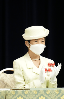 紀子さまがお手本にされているという高円宮家の久子さま('23年5月)